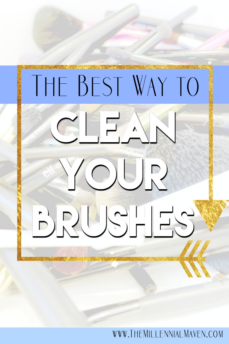 How To Clean Makeup Brushes The Easy Way