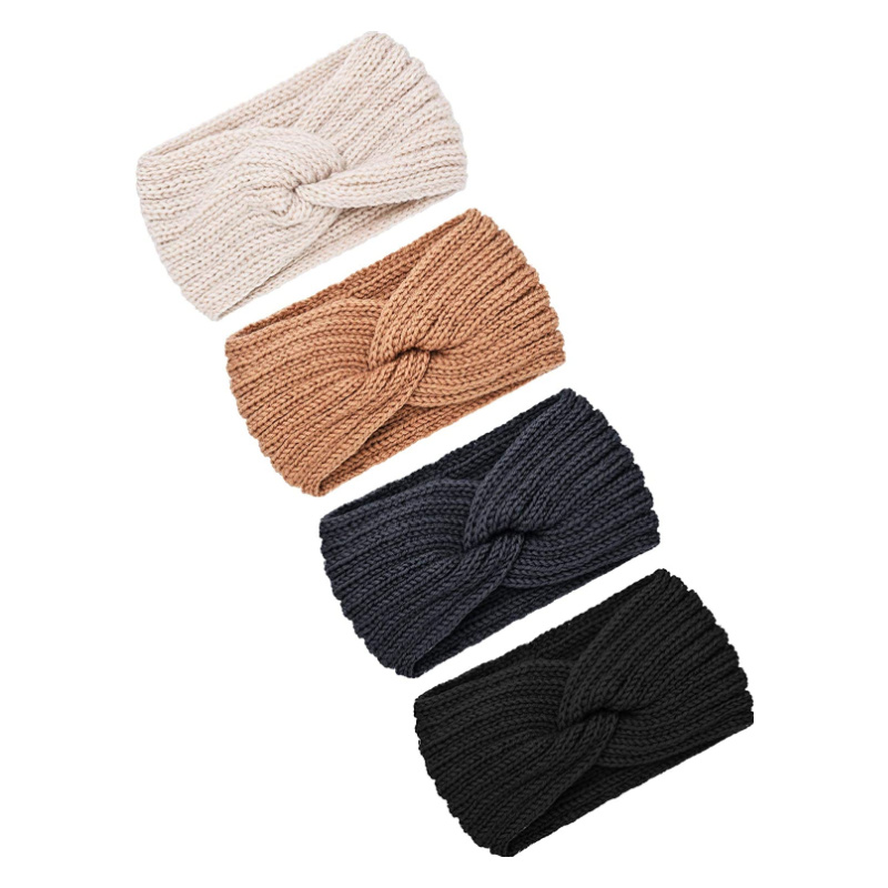 How To Layer Winter Travel knitted headbands