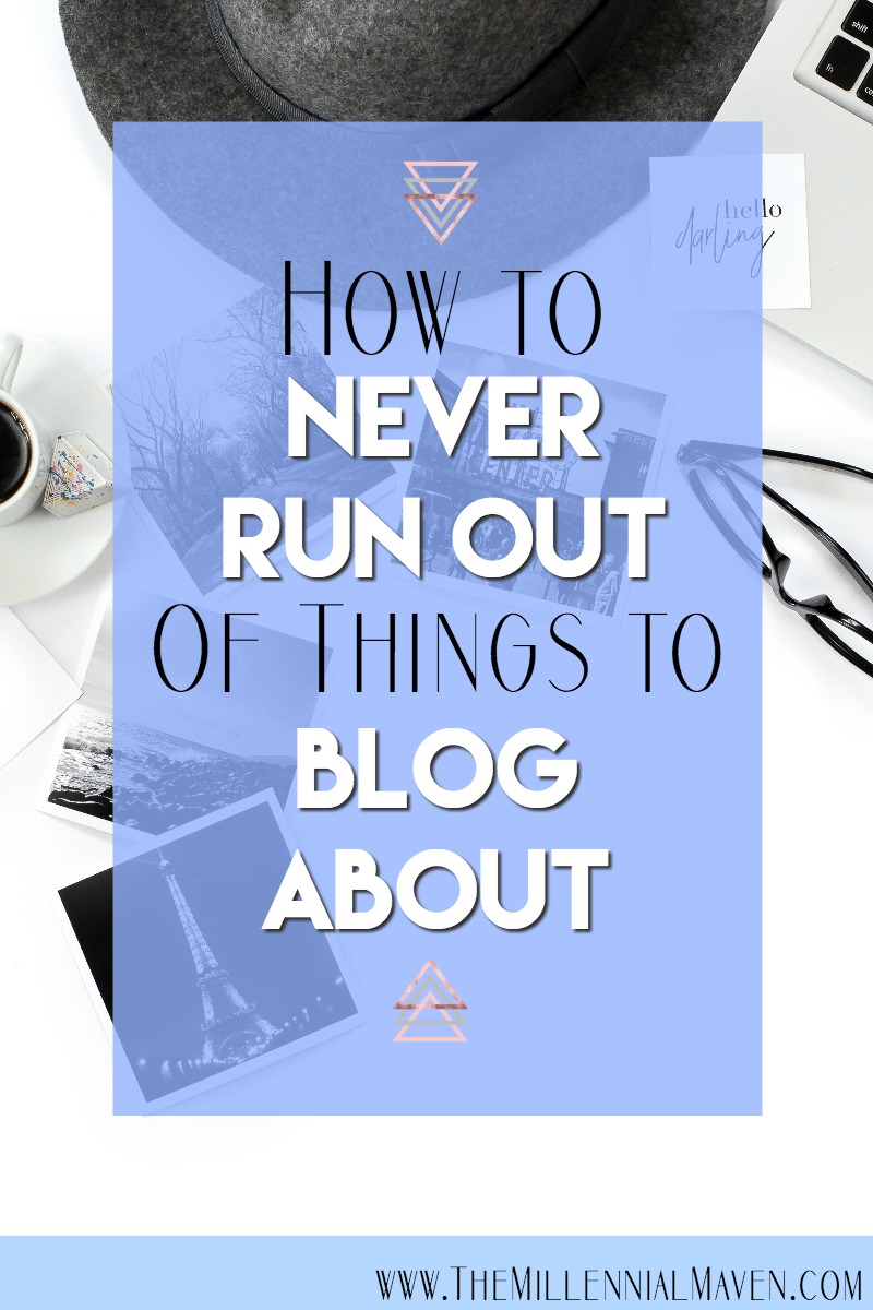 Never Run Out of Blog Post Ideas w/ These Simple Tricks
