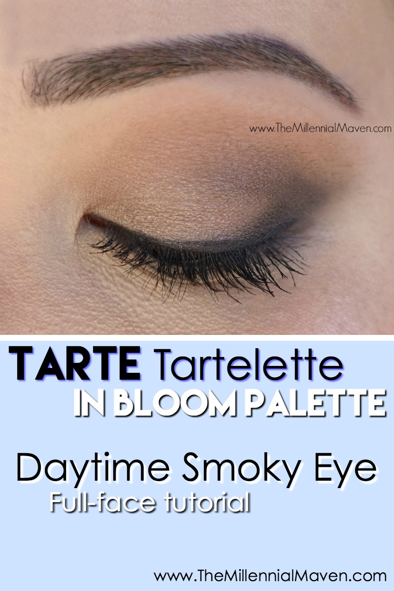 Tarte Tartelette In Bloom Palette Daytime Smoky Eye Tutorial