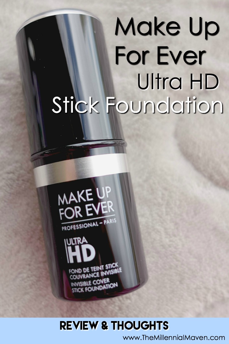 Make Up For Ever Ultra HD Stick Foundation-- A Real Life Review