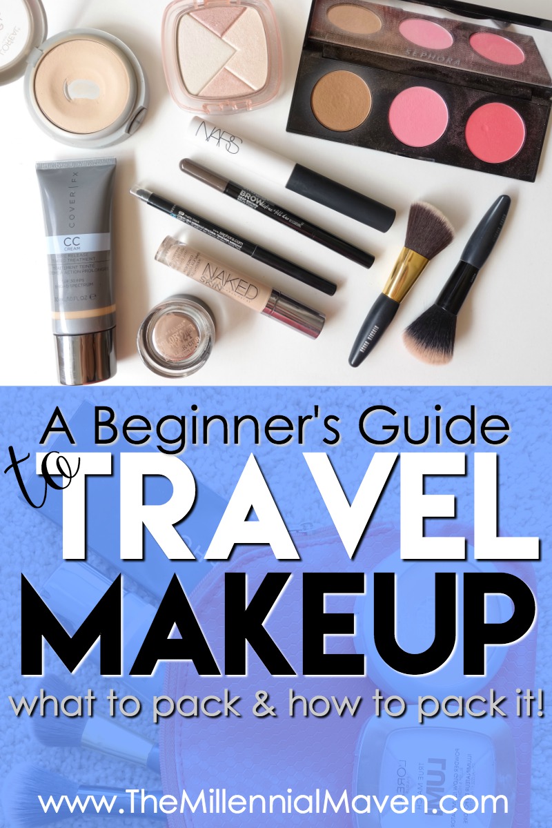 Travel Makeup Bag and Routine