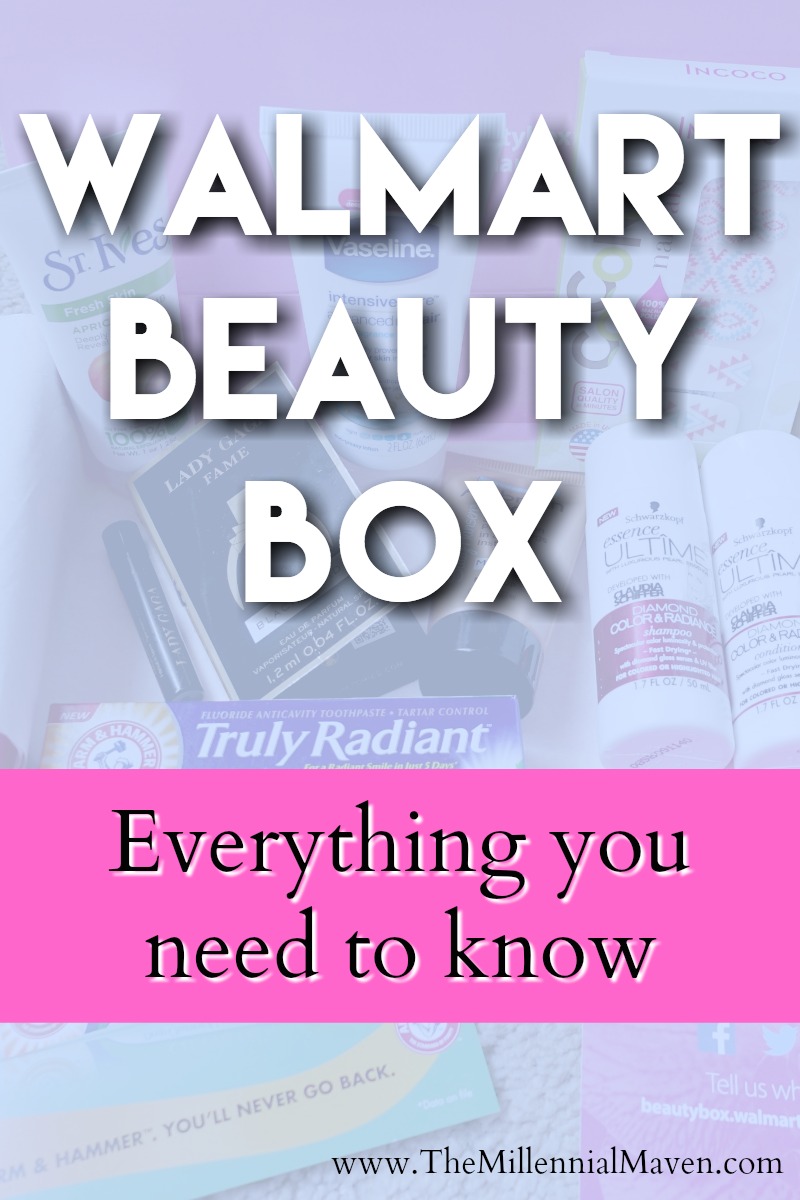Walmart Beauty Box Pin
