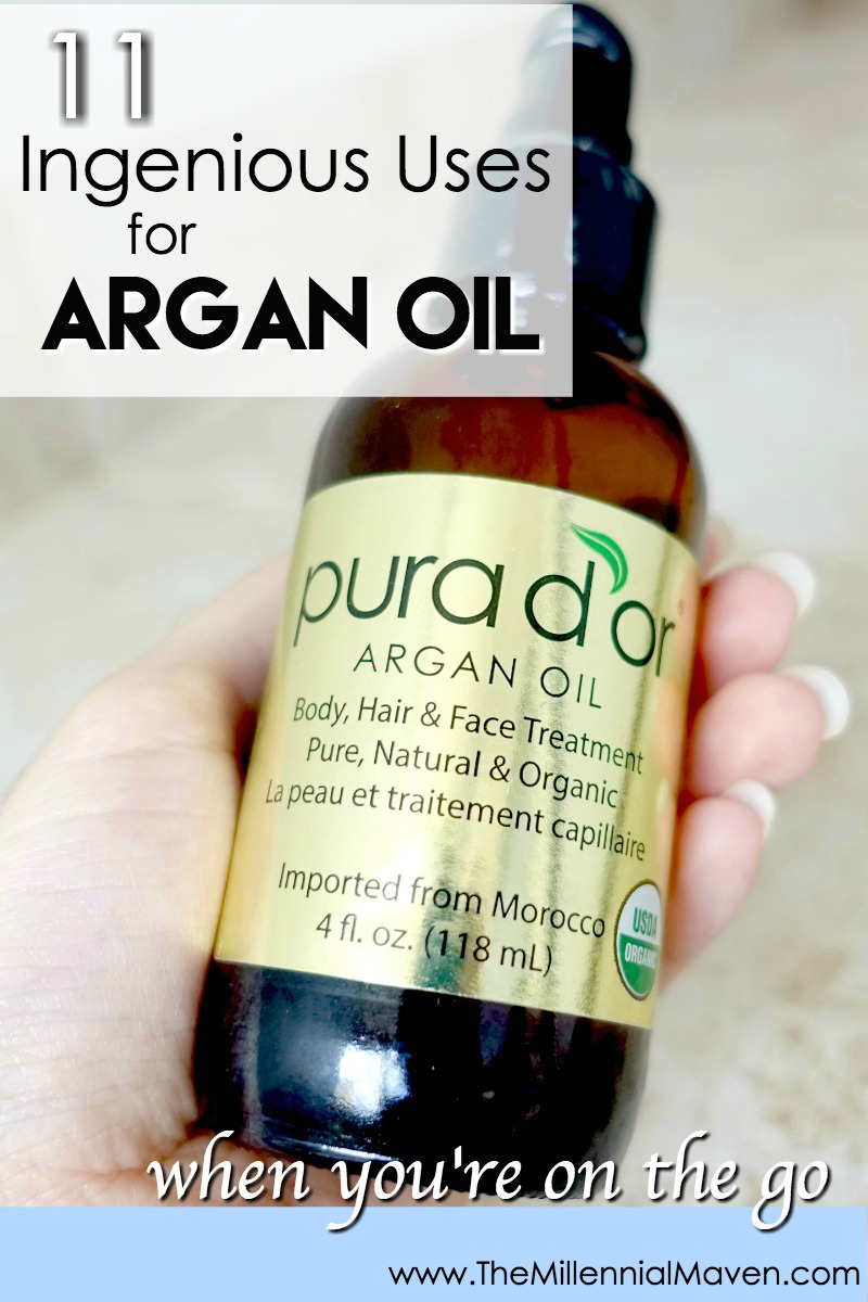 Argan oil benefits + clever uses for when you're on the go