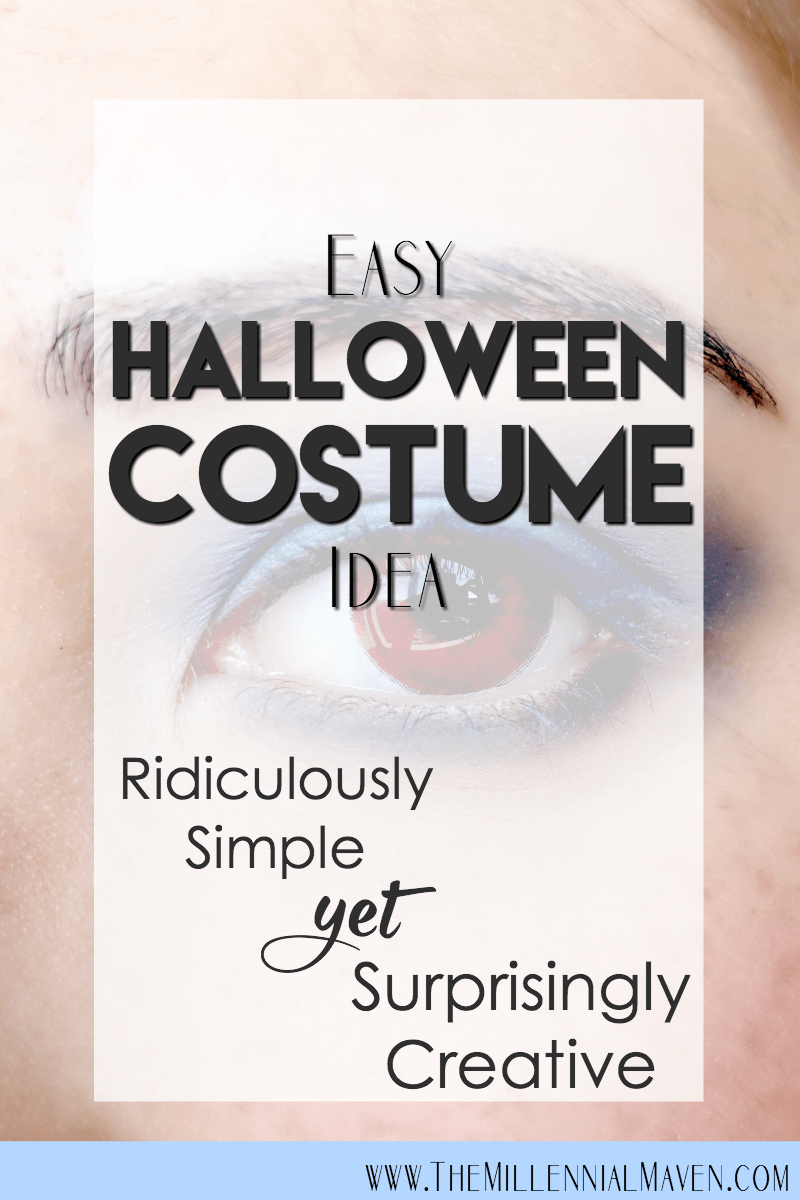 Easy Halloween Costume Idea -- Simple + Creative
