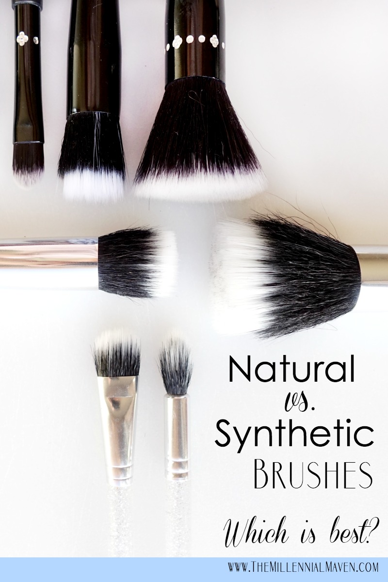 Natural vs. Synthetic Makeup Brushes -- What's the Diff?