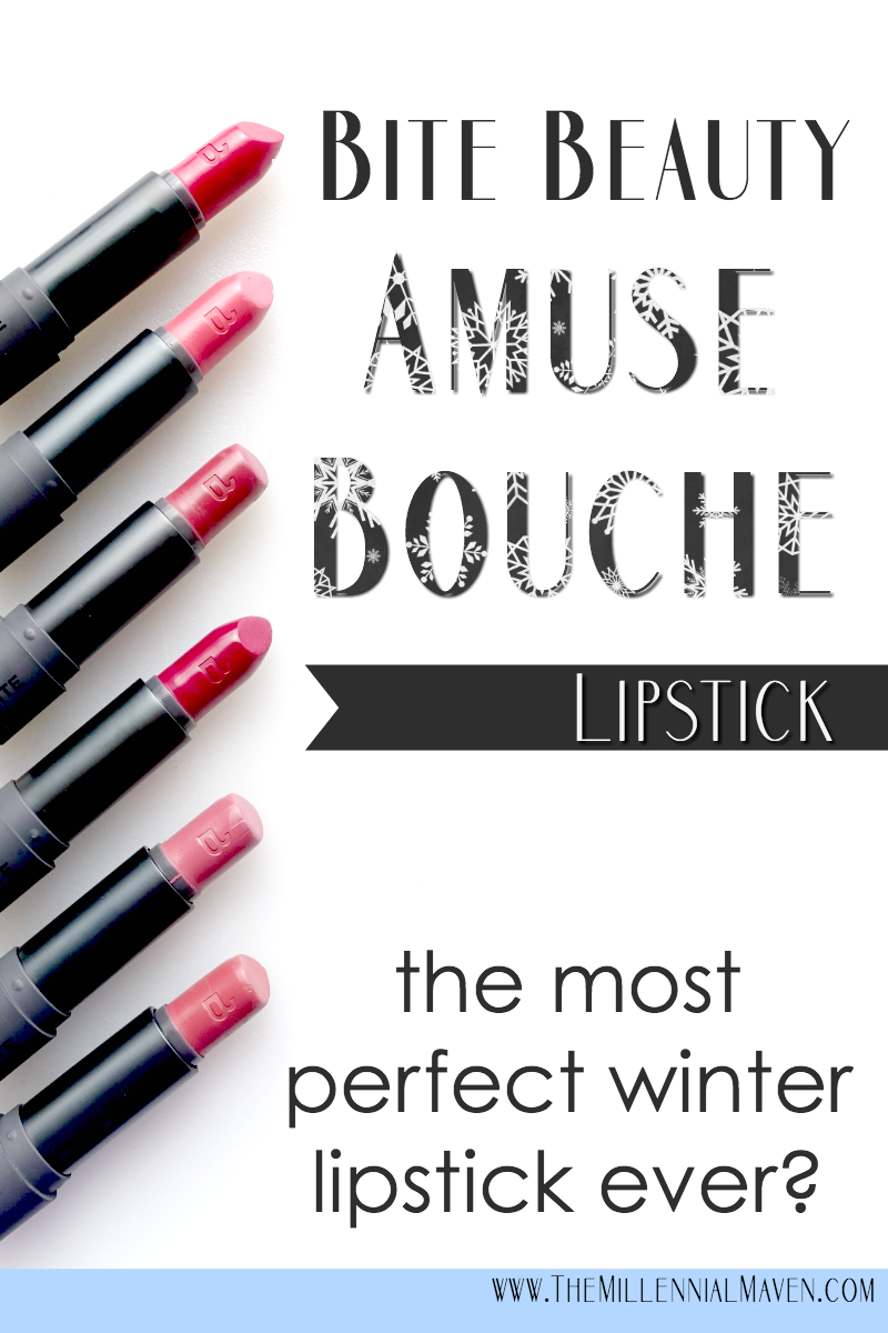 Bite Beauty Amuse Bouche Lipsticks - The Best Winter Lipstick?