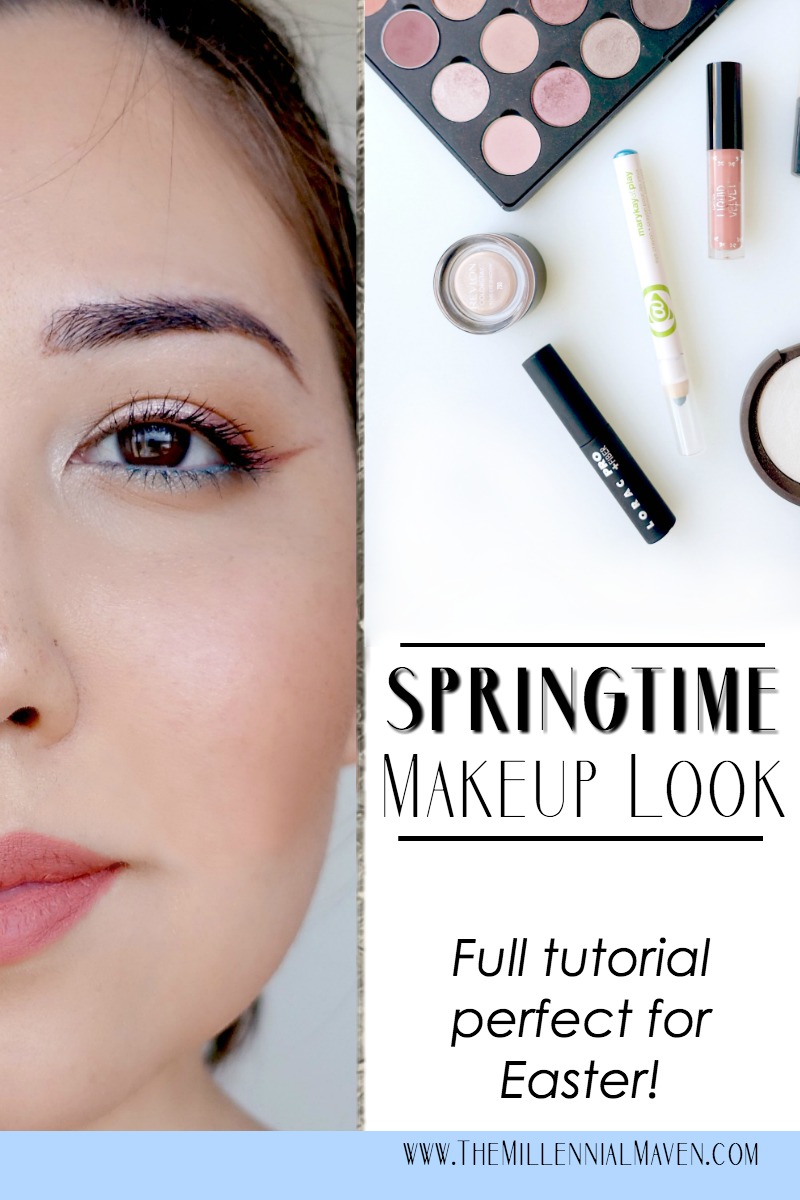 Spring Makeup Look w/ Pink Ombre Wing - Full Tutorial