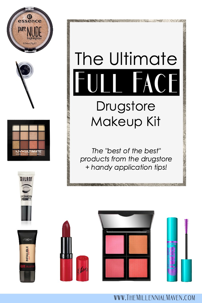 The Ultimate (& Foolproof) Drugstore Makeup Kit -- Perfect for Beginners!