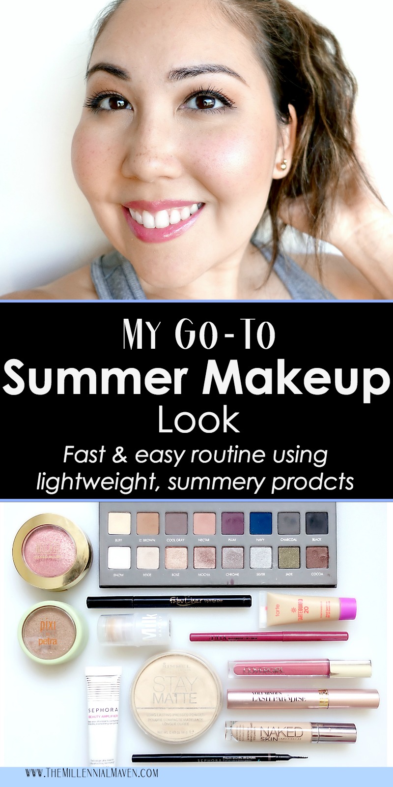 My Go-To Summer Makeup Look (Easy routine using lightweight products!)