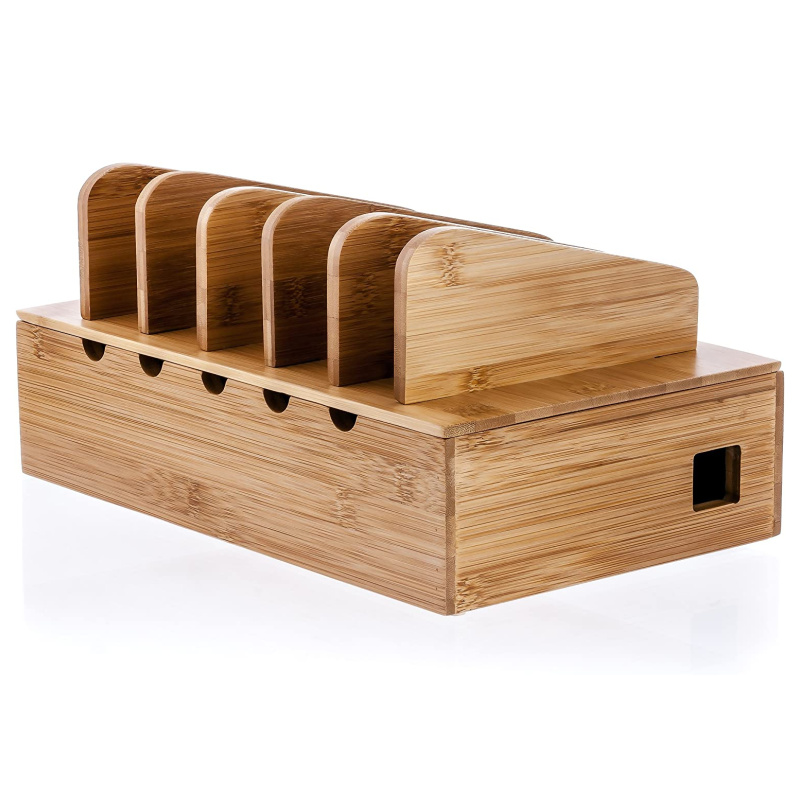 Gender Neutral Gifts Bamboo Charging Station
