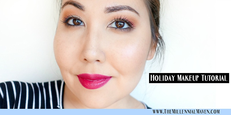Gorgeous Dramatic Red Eye Makeup Tutorial -- Perfect for the Holidays!